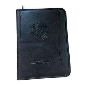 Leeds Black Faux Leather Portfolio Organizer Pennsylvania College of Technology
